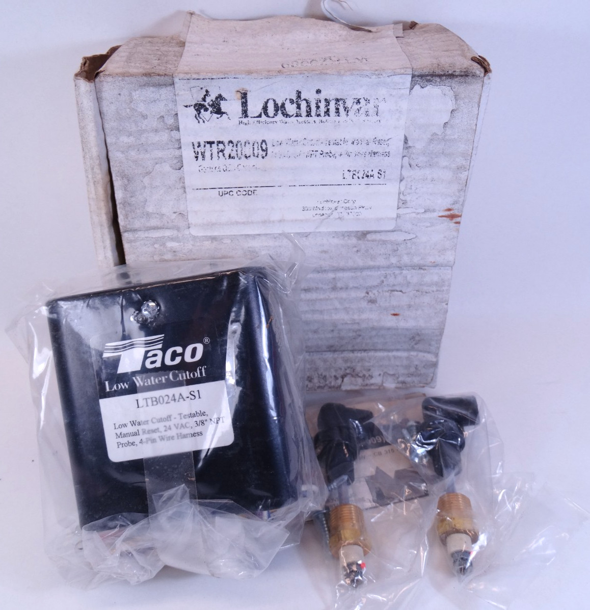 Lochinvar WTR20009 Low Water Cut-Off With Manual Reset, 24 Vac, 3/8¨ NPT Probe