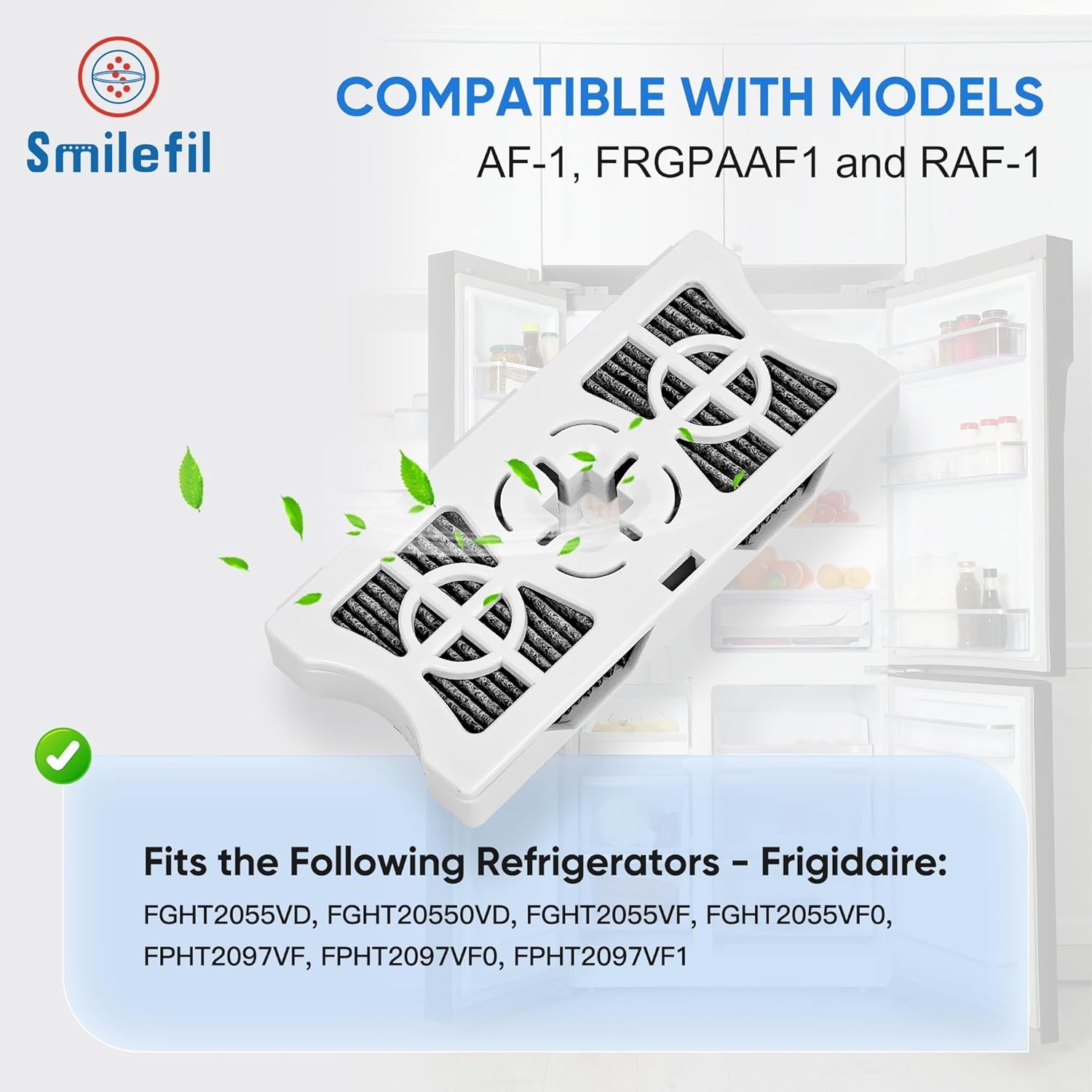 2 Pack AF-1 RAF-1 Replacement Refrigerator Air Filter Compatible with…