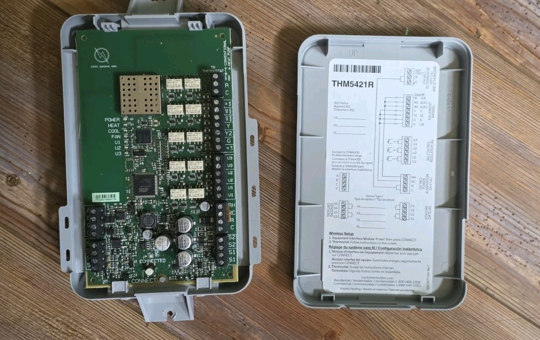 Honeywell THM5421R1021 RedLINK Equipment Interface Module (EIM) Prestige IAQ