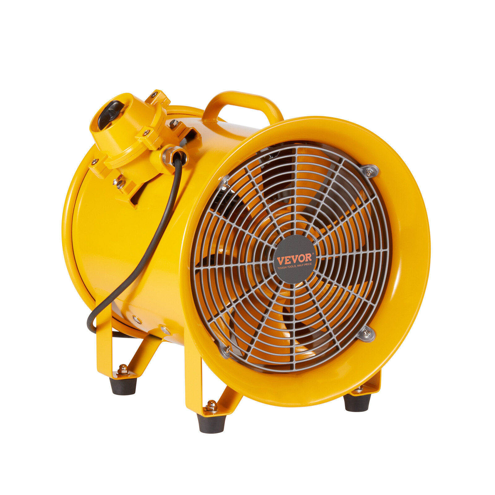 VEVOR 16″ Extractor Fan Blower Portable 16.4ft Power Cord Ventilator Industrial
