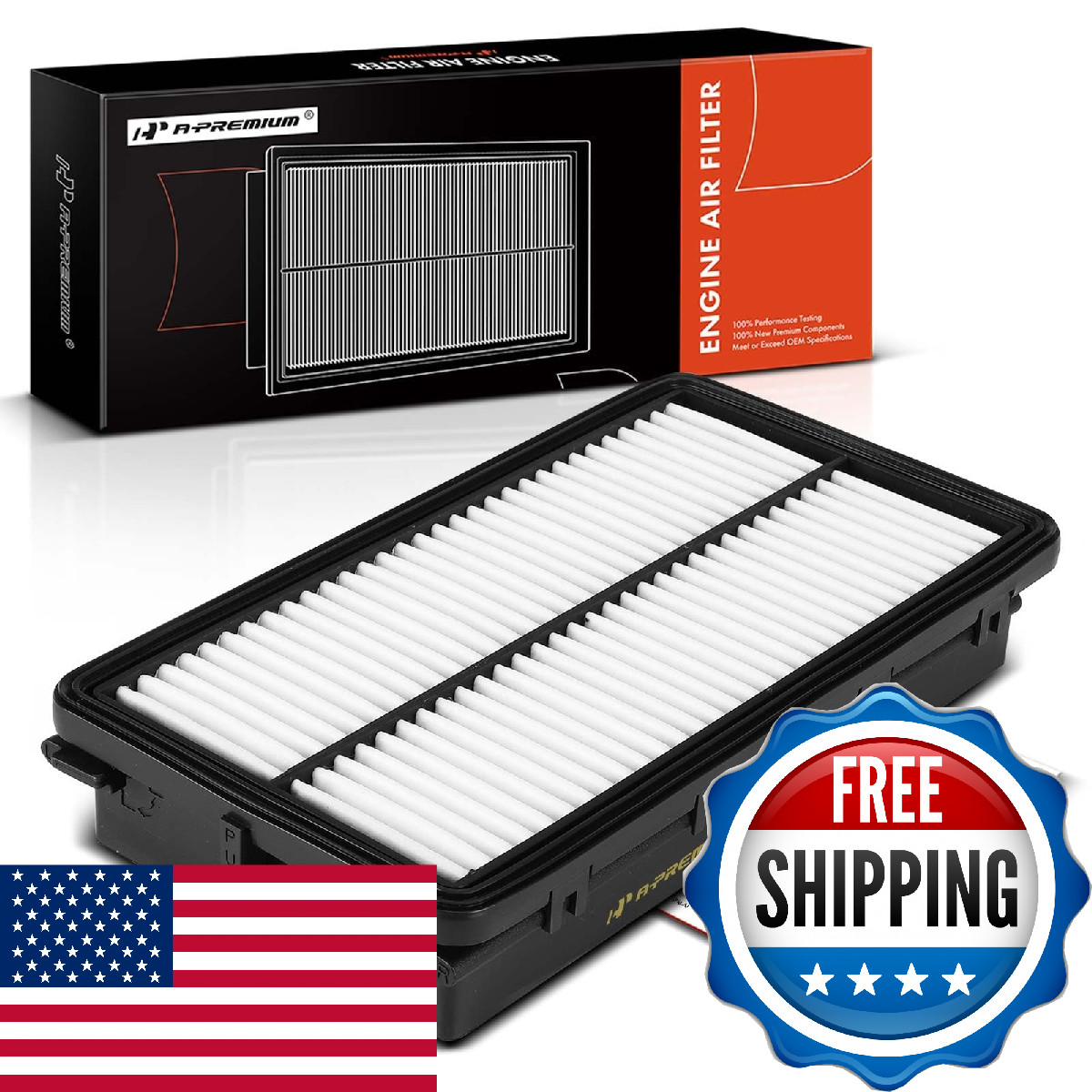 A-Premium Engine Air Filter Compatible Genesis Gv70 2022 2023 2024 2.5L Replace