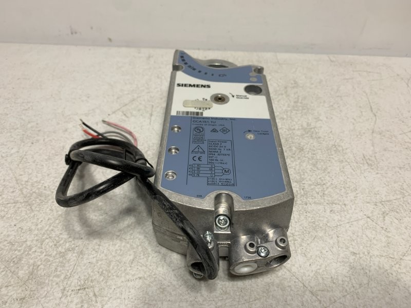 Siemens GCA151.1U Damper Actuator 160 lb-in 24V 0-10V