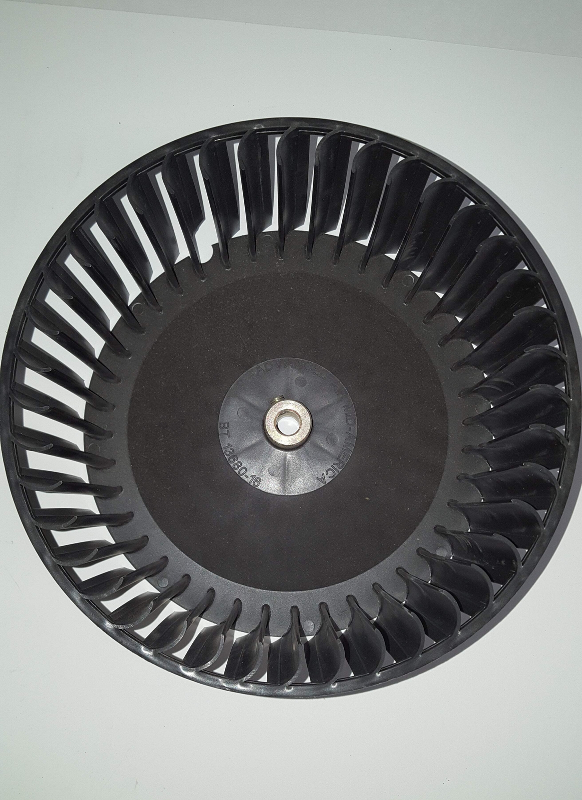NEW BT13680-16 9 1/4″ X 4 5/8″ X 1/2″ CCW PLASTIC BLOWER WHEEL 172381