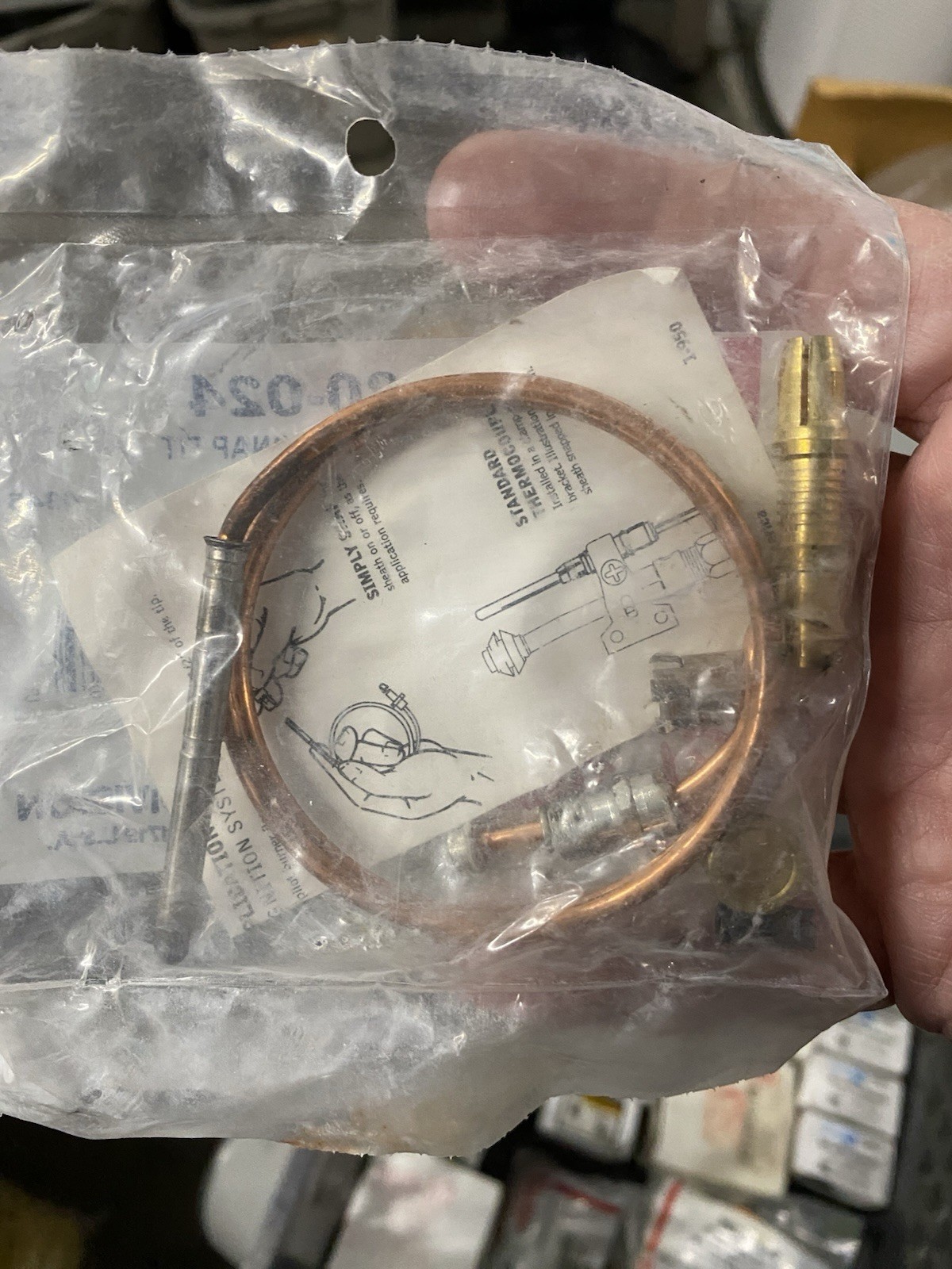 New Robertshaw Thermocouple 24″ 1980-024 Snap Fit Universal (51-1453)