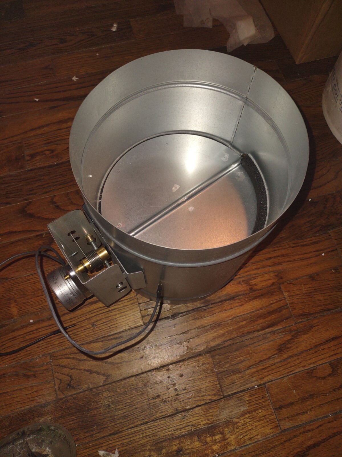 HVAC Motorized Electric zone control 24vac power damper damper 8 inch.