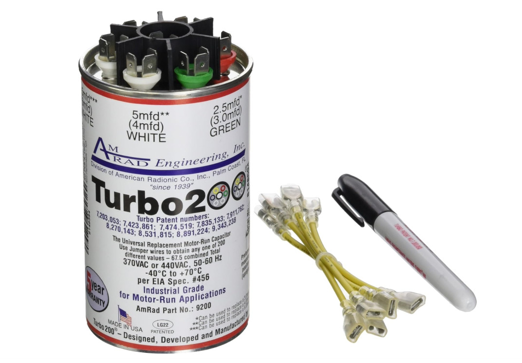 Mars – Motors & Armatures 12200 Turbo 200 2.5/5/5/10/20/25 MFD Capacitor