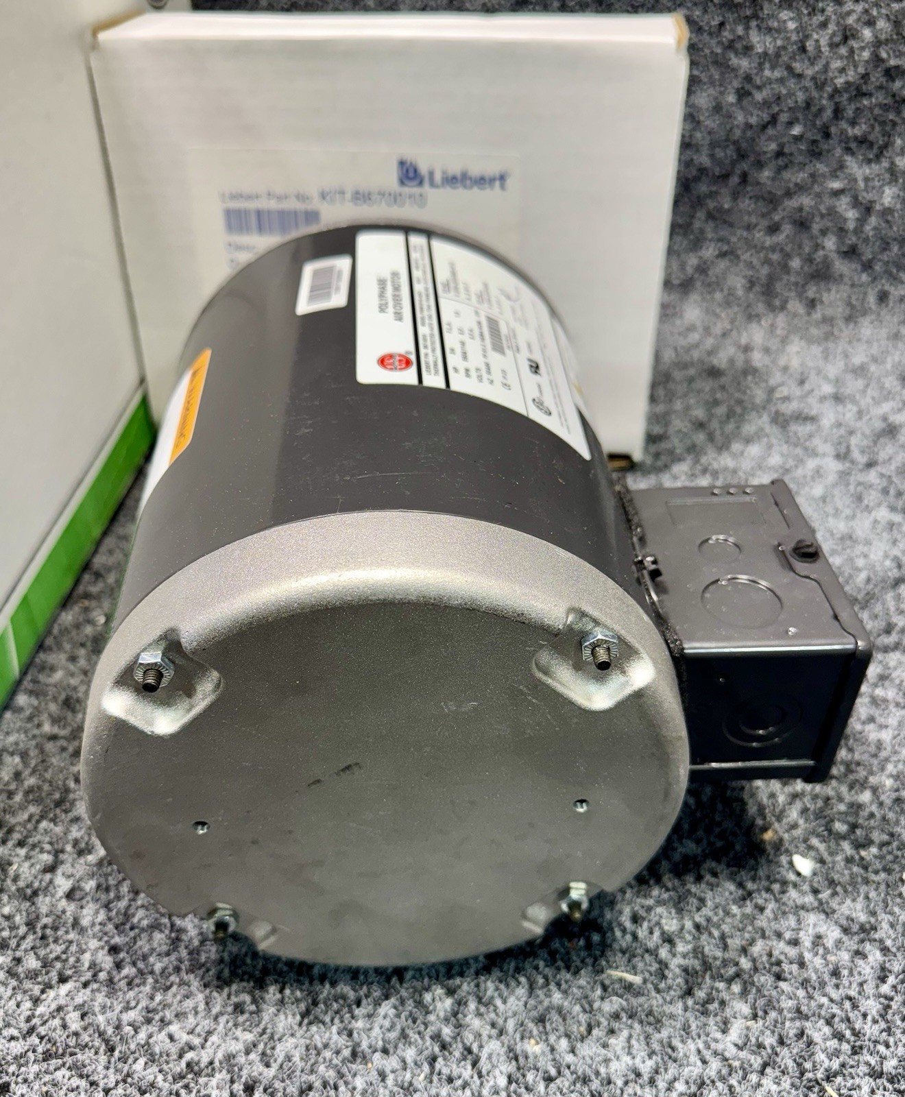 Liebert KIT-B670010 Motor 208-230/460V AC, 3/4 hp, 3 Phase