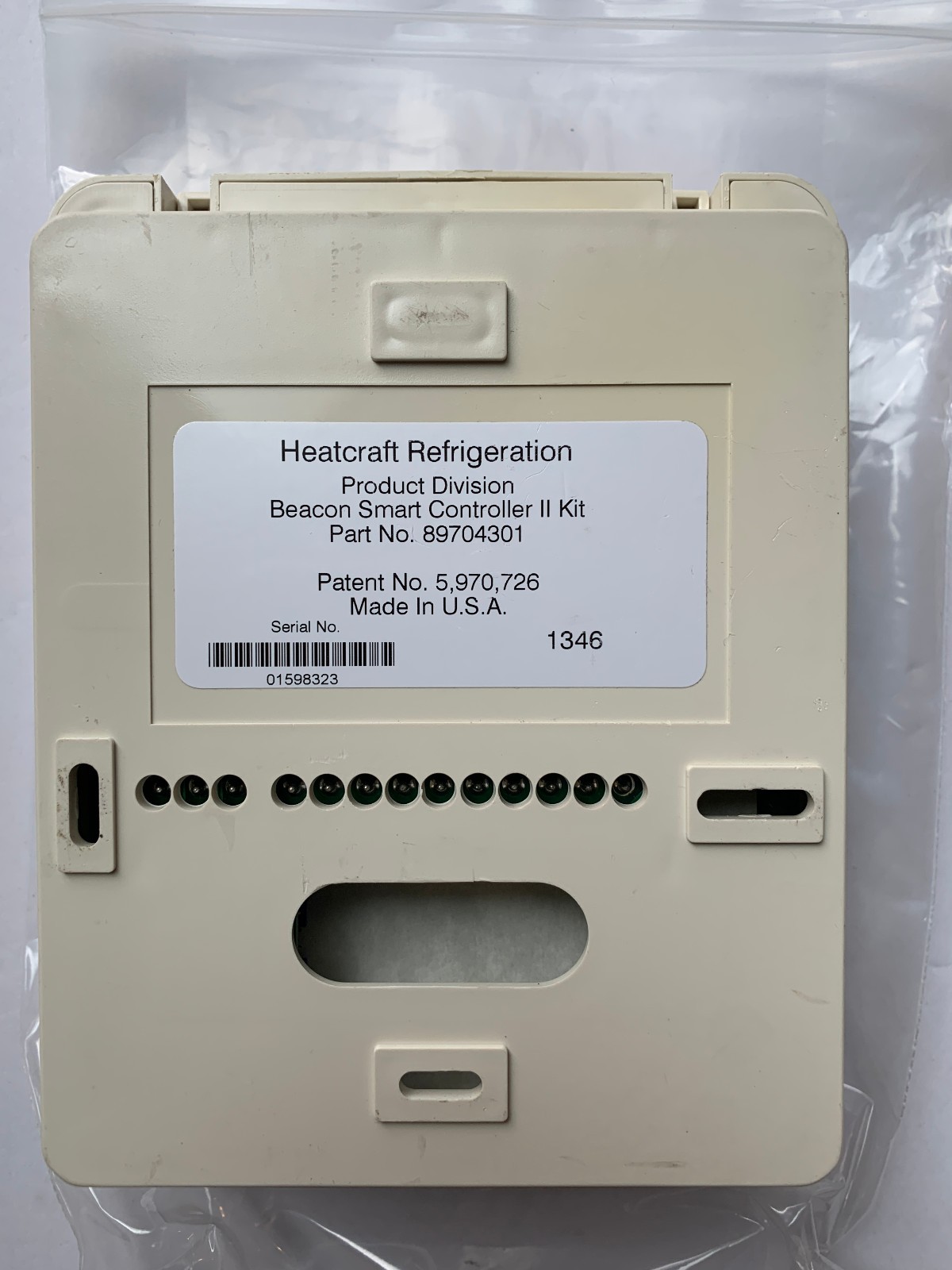 Excellent Cond Heatcraft Refrigeration Beacon II Smart HVAC Controller 89704301