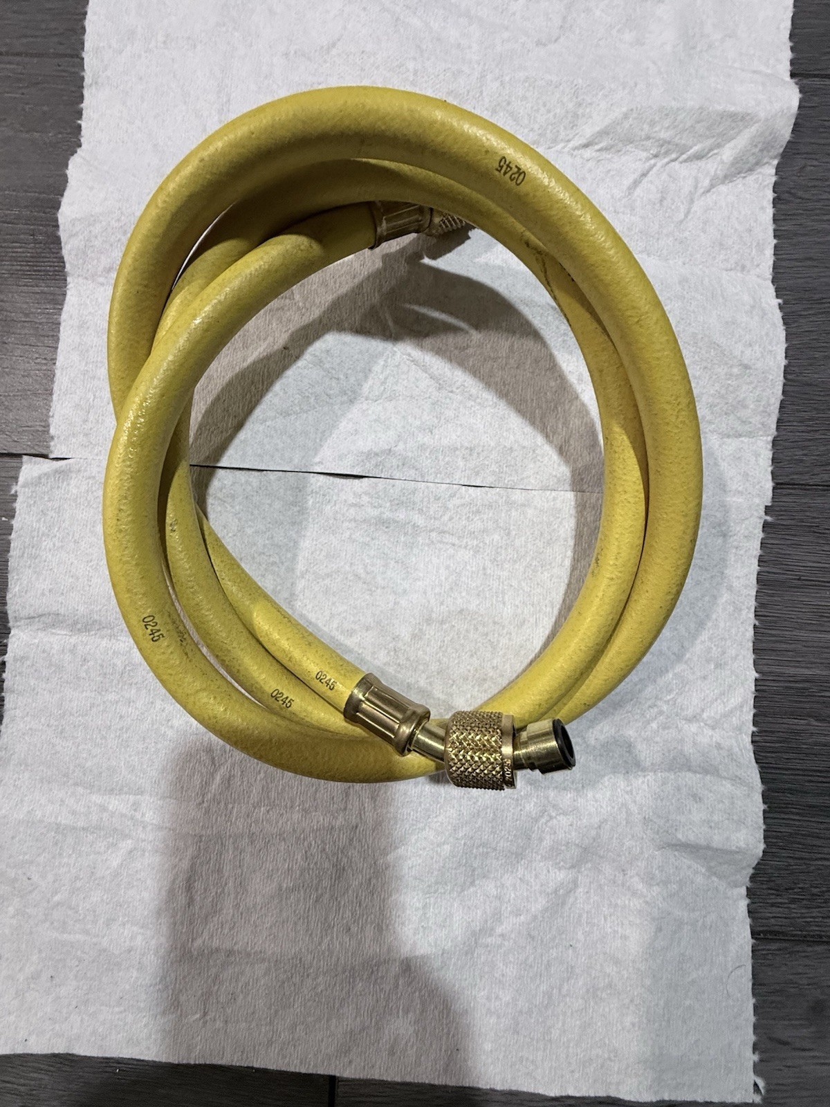 Yellow Jacket TitanMax Digital Manifold Plus II Hose Set Brass 60in 800psi