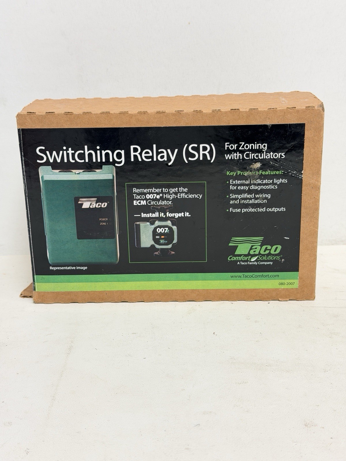 Taco SR501 Switching Relay for Zoning