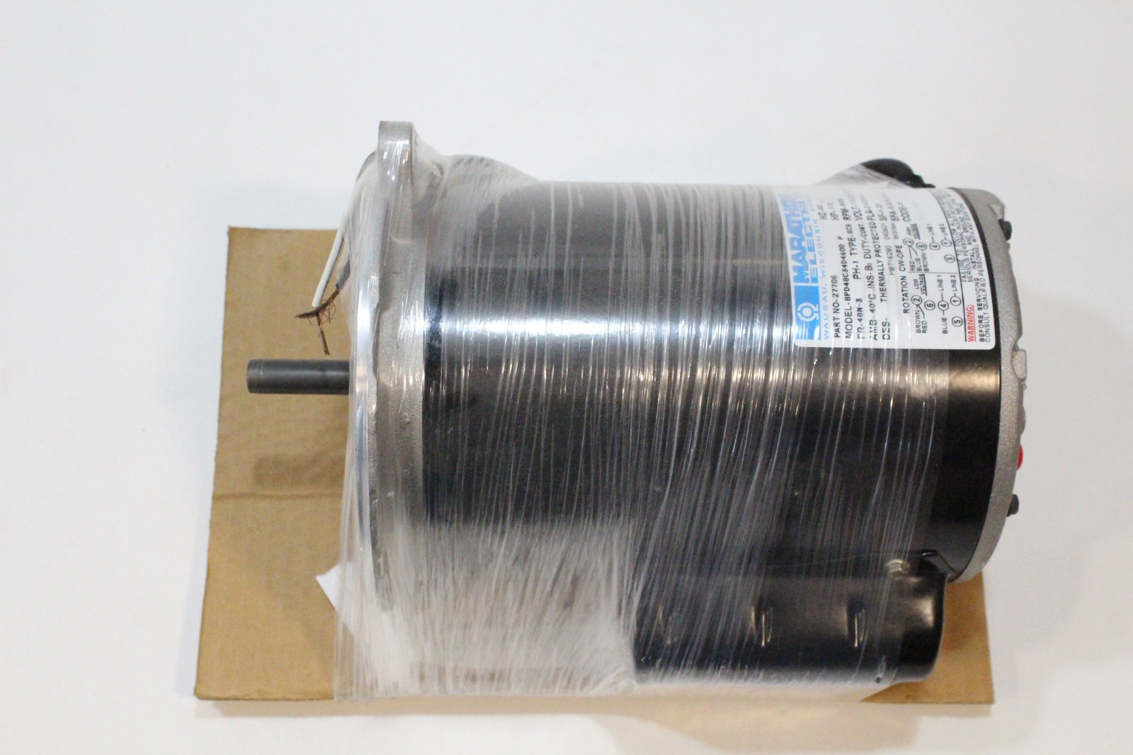 MARATHON Burner Motor (1/2 HP, 3450 RPM, 115/230V, 1 PH) PART #27706