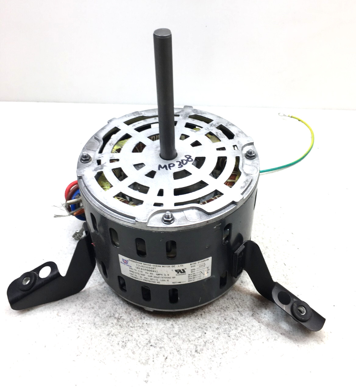 Zhongshan Broad-Ocean Y7L623C528T Blower Motor 0131F00041 1/3HP 115V used #MP308