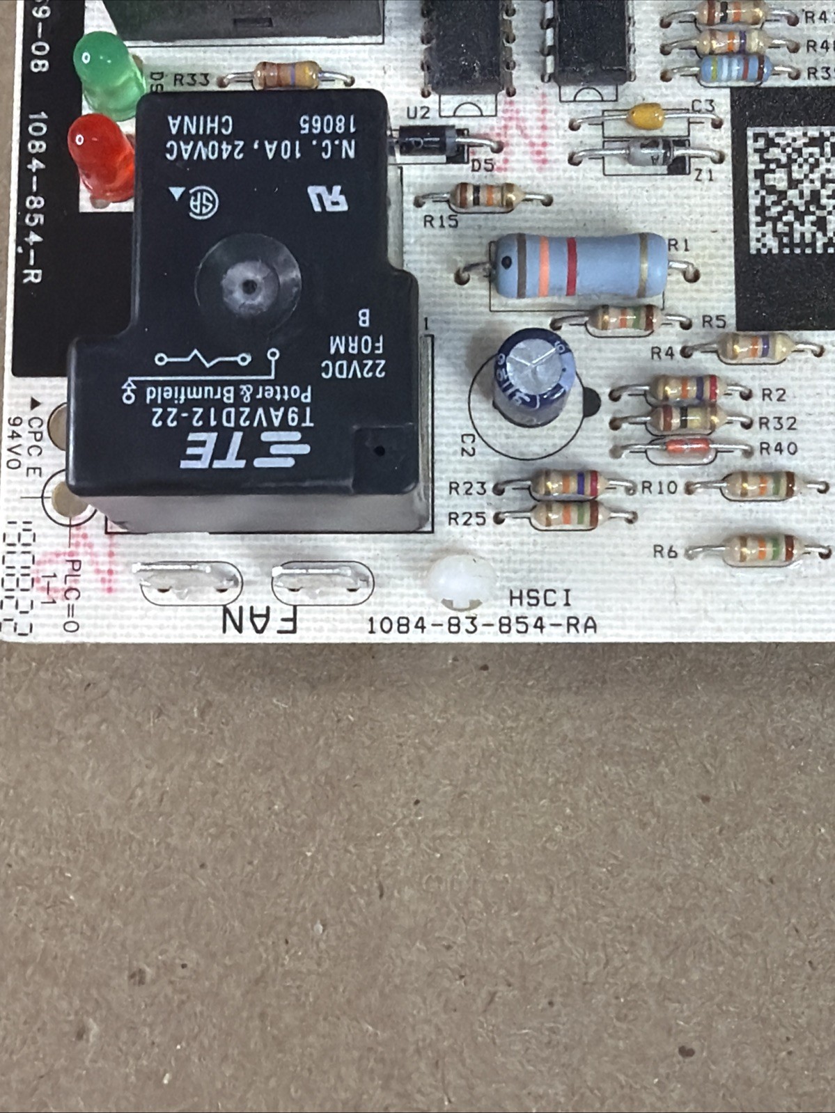 TESTED Carrier 100269-08 1084-854-R 1084-83-854-RA Control Board (C1)