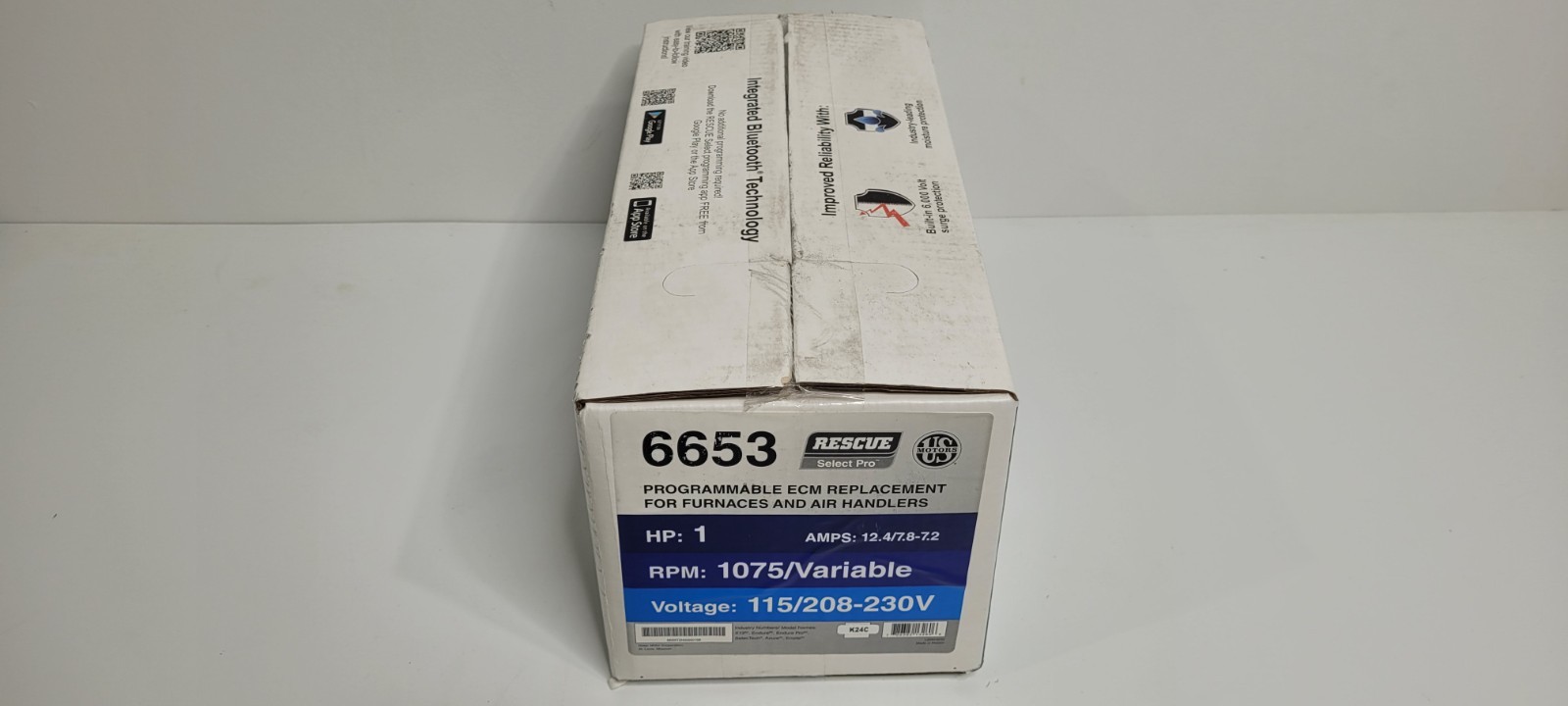 US Motors 6653 Direct Drive Motor, Replaces Selectech X13 and EnduraPro