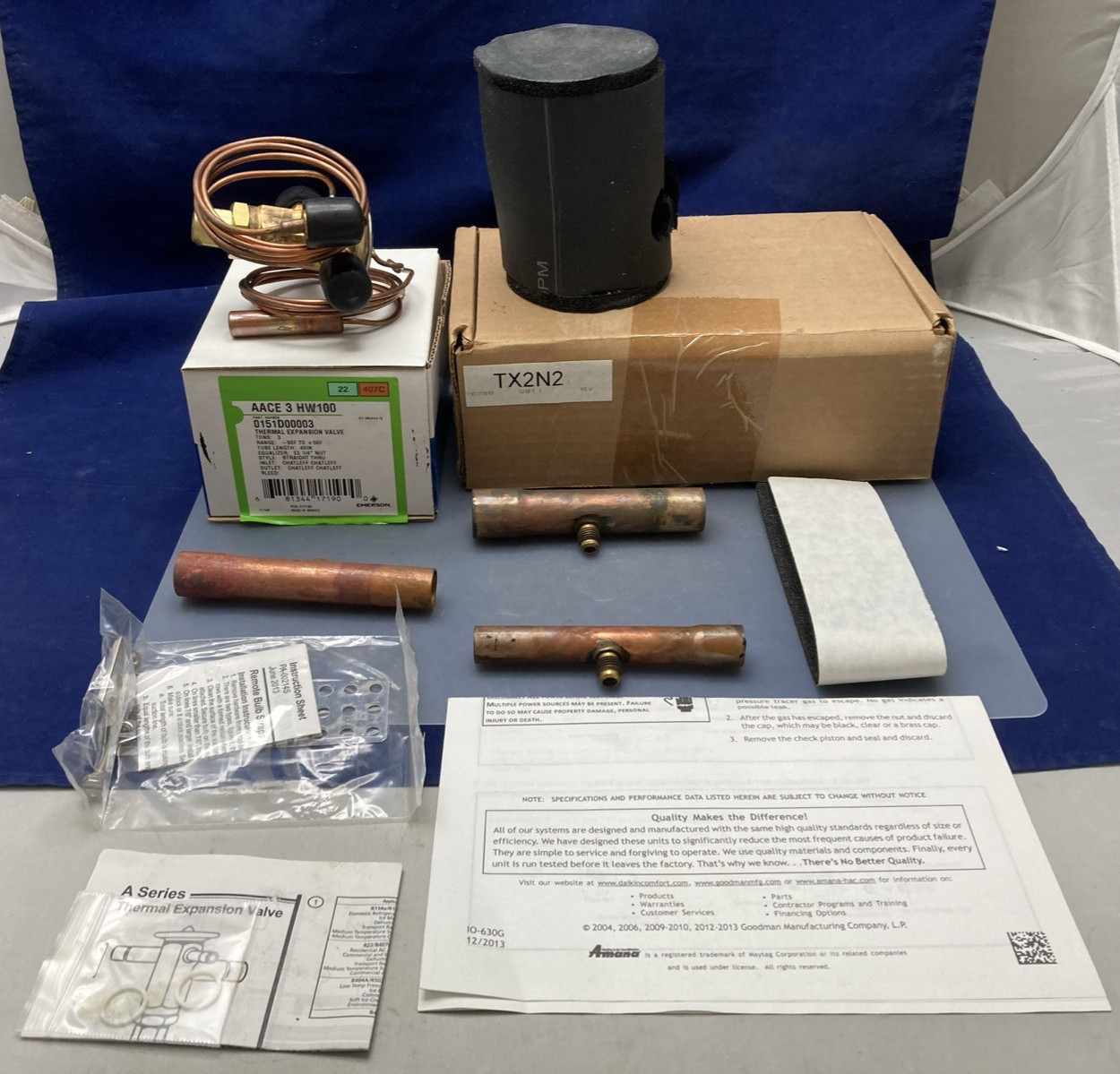 NEW GENUINE Amana-Goodman TX2N2 3 Ton TXV Kit,R-22 Refrig