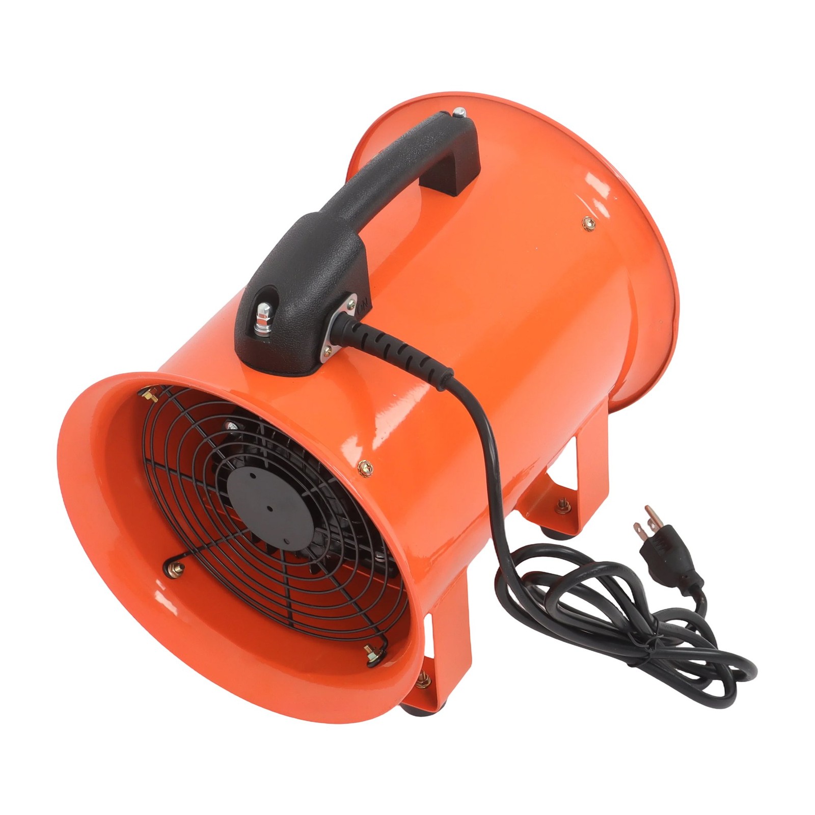 8 Inch Industrial Portable Blower Fan 33 FT Duct Hose 180W 900CFM 3450RPM