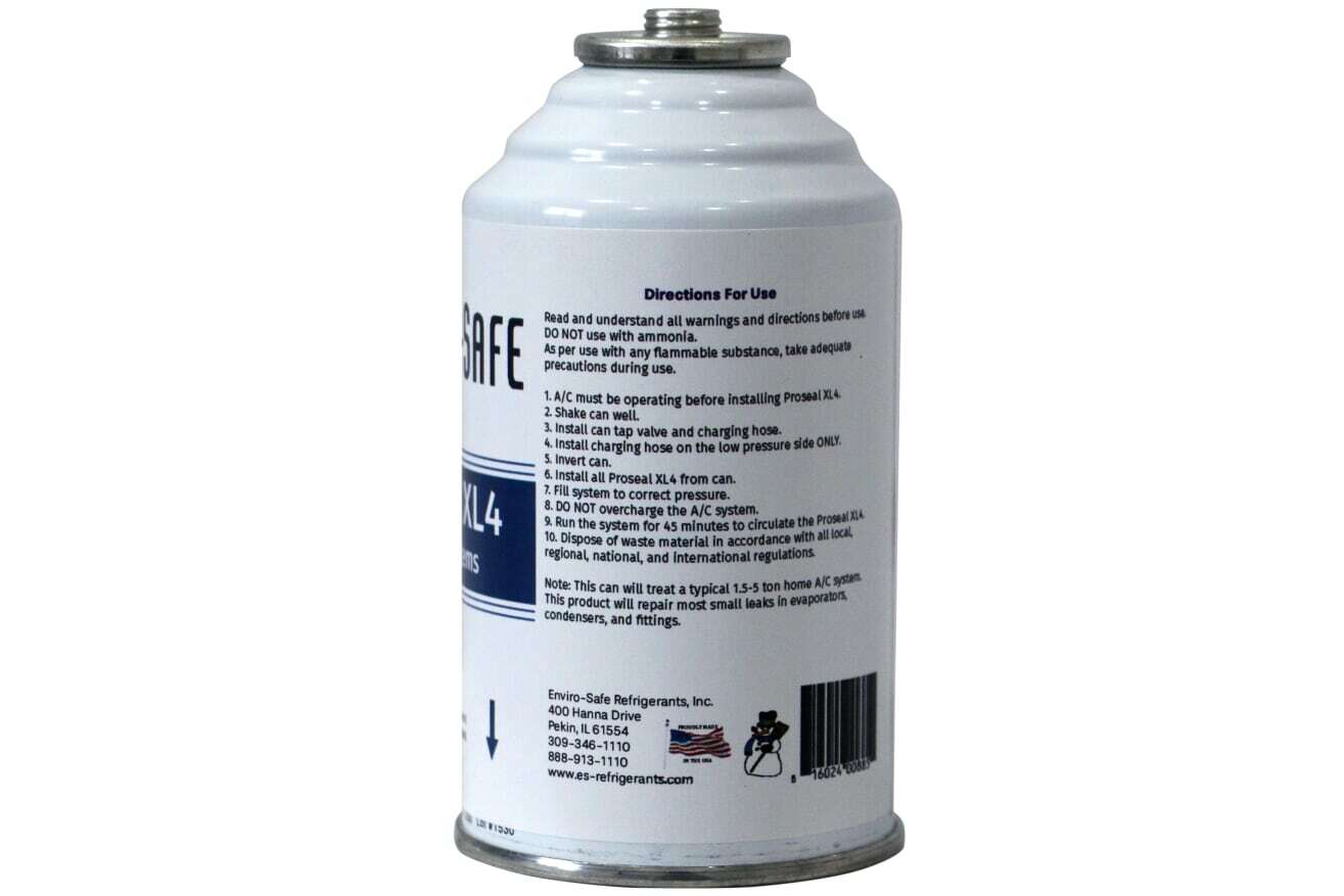Proseal XL4 for R22, AC Proseal, Envirosafe 3- 4oz cans, auto