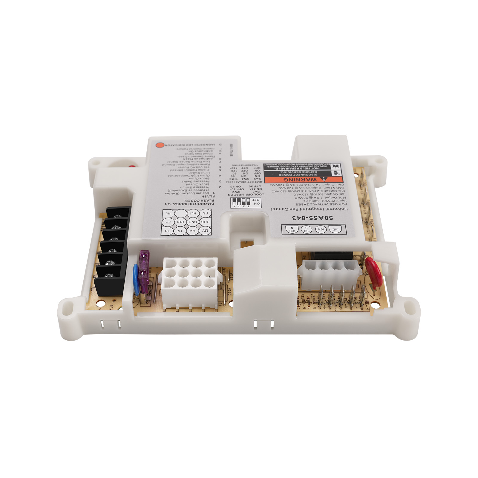 50A55-843 Ignition Control Module Universal Integrated Furnace Control Board