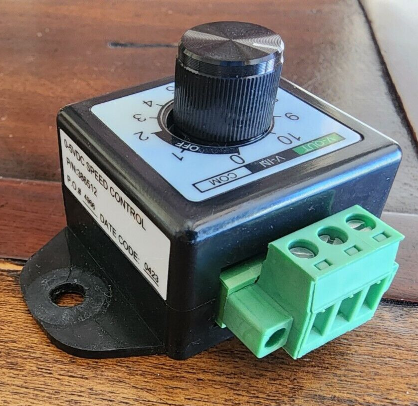 Greenheck 386512 Vari-Green 0-10VDC Speed Control Potentiometer