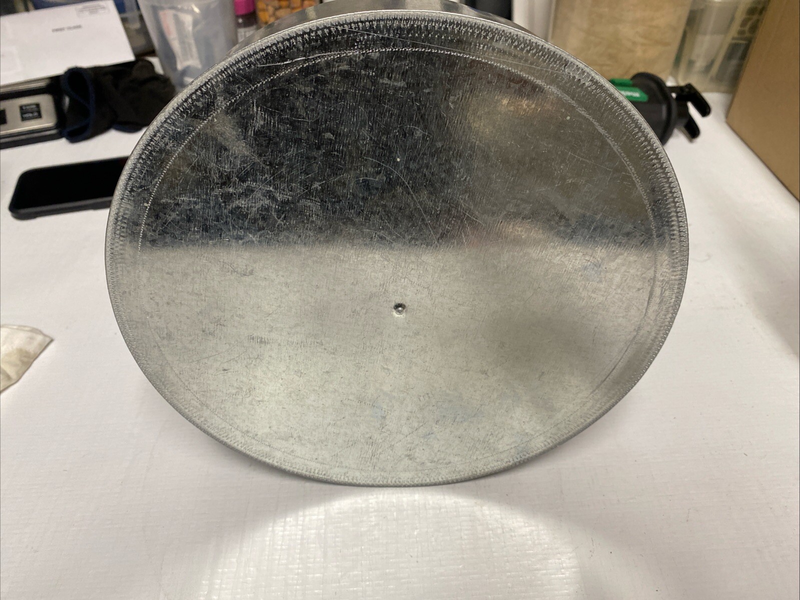 Round Duct Cap 10 In. Galvanized Steel Ceiling & Wall Application