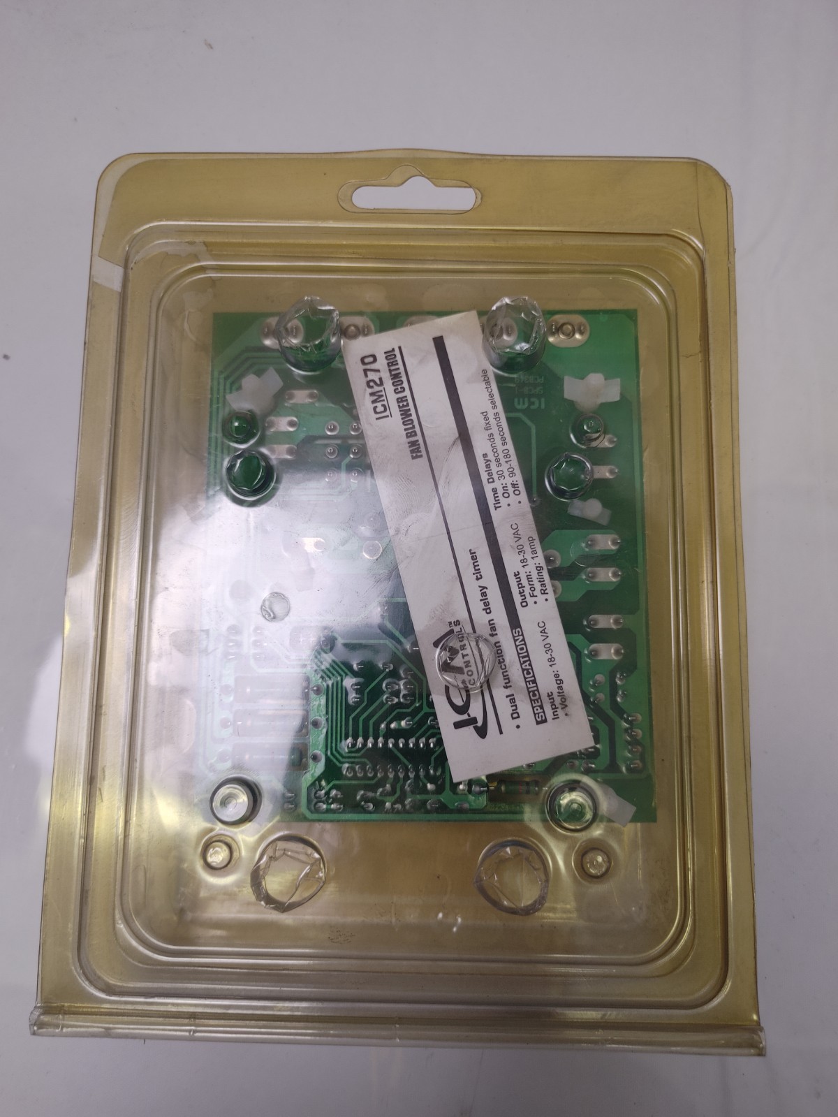 ICM 270C Fan Blower Control – Worn/Sun faded packaging