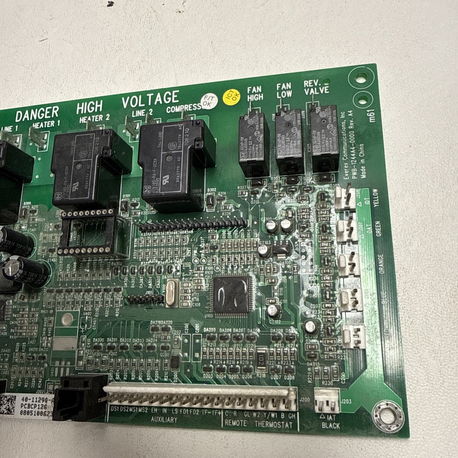 Goodman Amana PWB-1244A4-0000 PTAC Control Circuit Board PCBCP126
