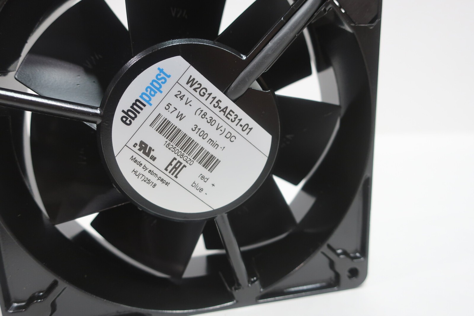 Ebm-papst W2G115-AE31-01 Axial Fan 18-30v-dc 5.7w