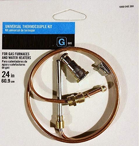 Zero 24″ Universal Replacement Thermocouple for Gas Furnaces,Boilers 24 Inch