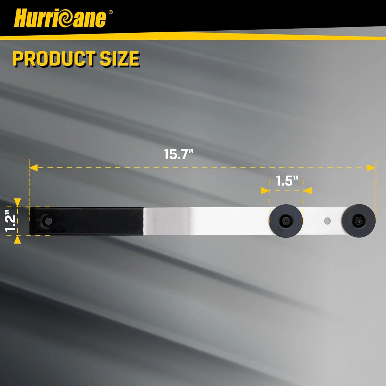 HURRICANE Duct Stretcher Tool,16″ Aluminum Alloy Air Duct Connector with Offset