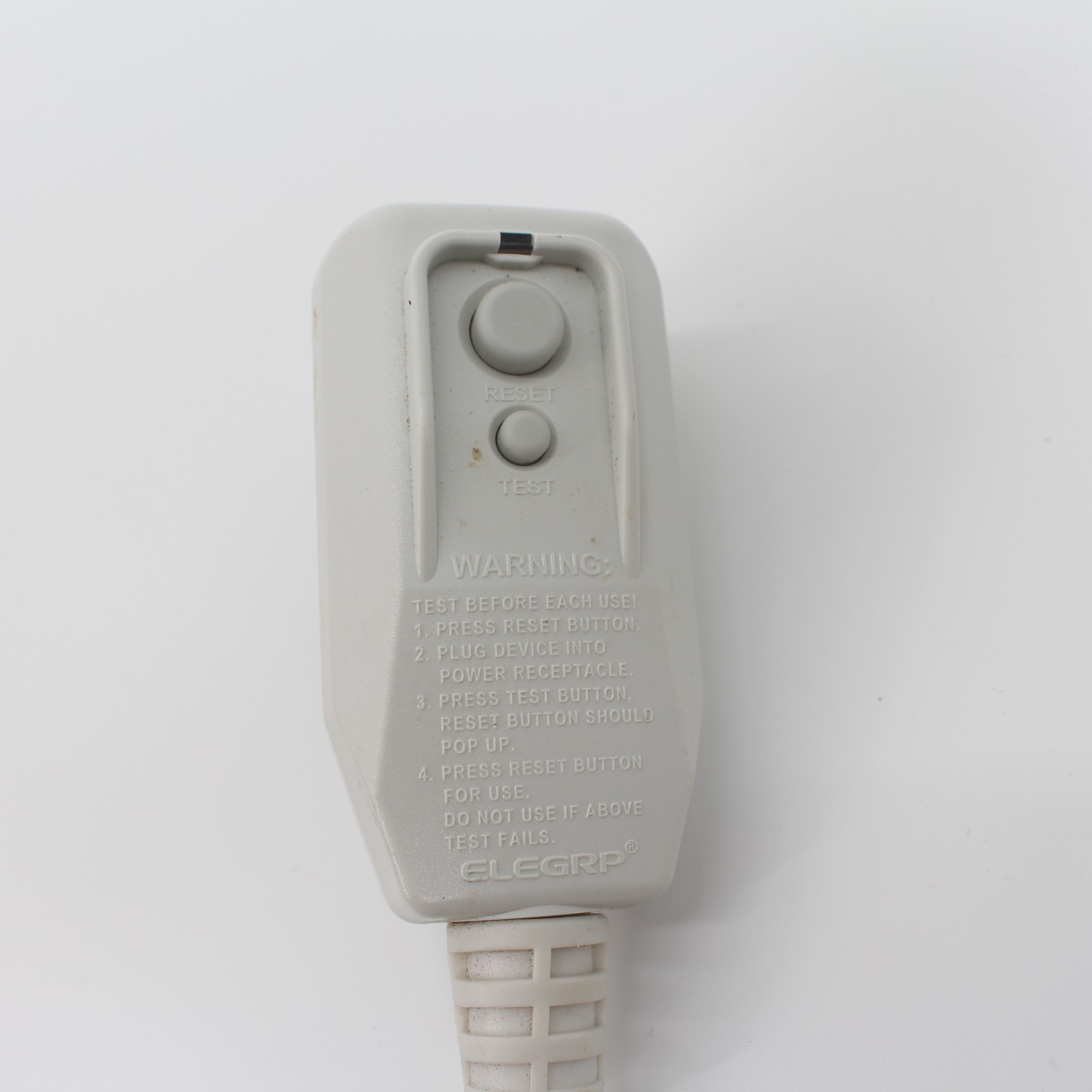 LG AC LW6017R Power Cord Breaker GFI Air Conditioner Tested