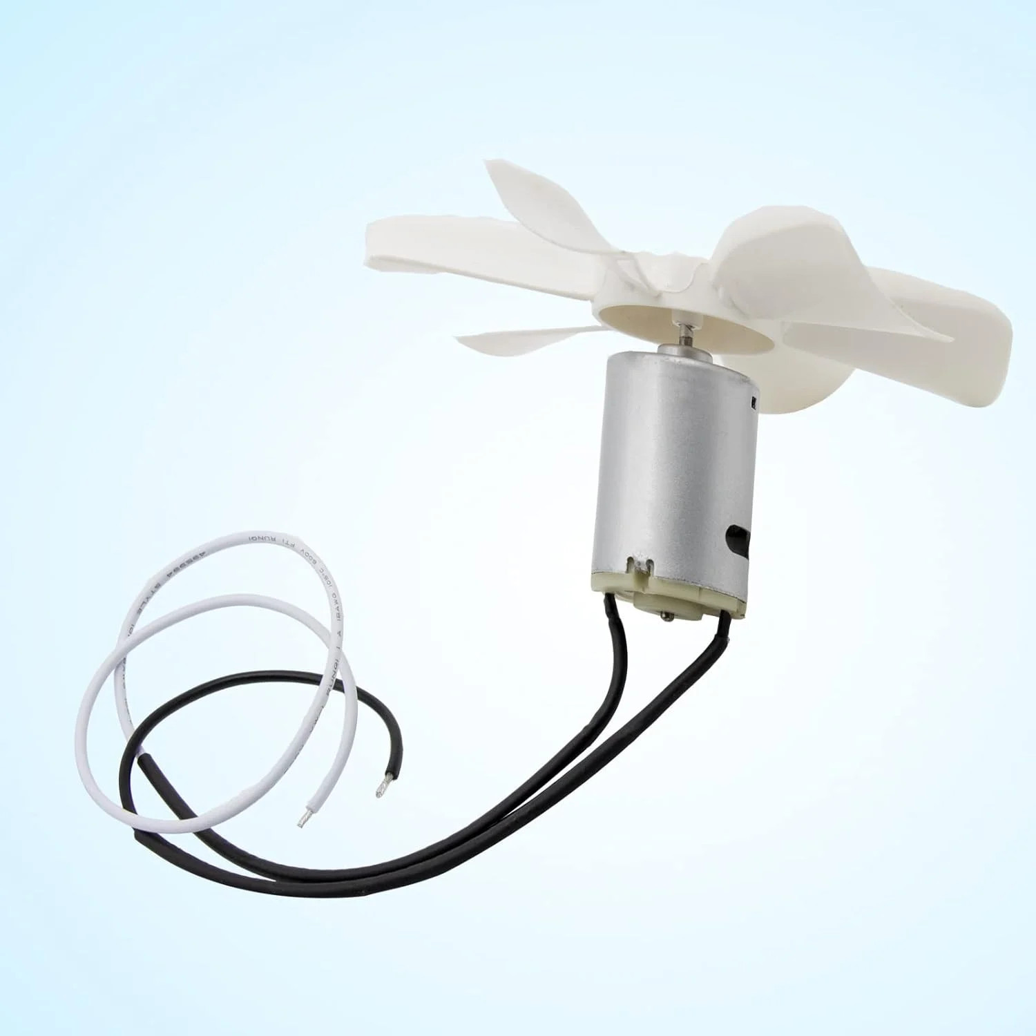 6” RV Vent Fan Motor & Fan Blade Replacement, 12V D-Shaft RV Vent Motor Compati