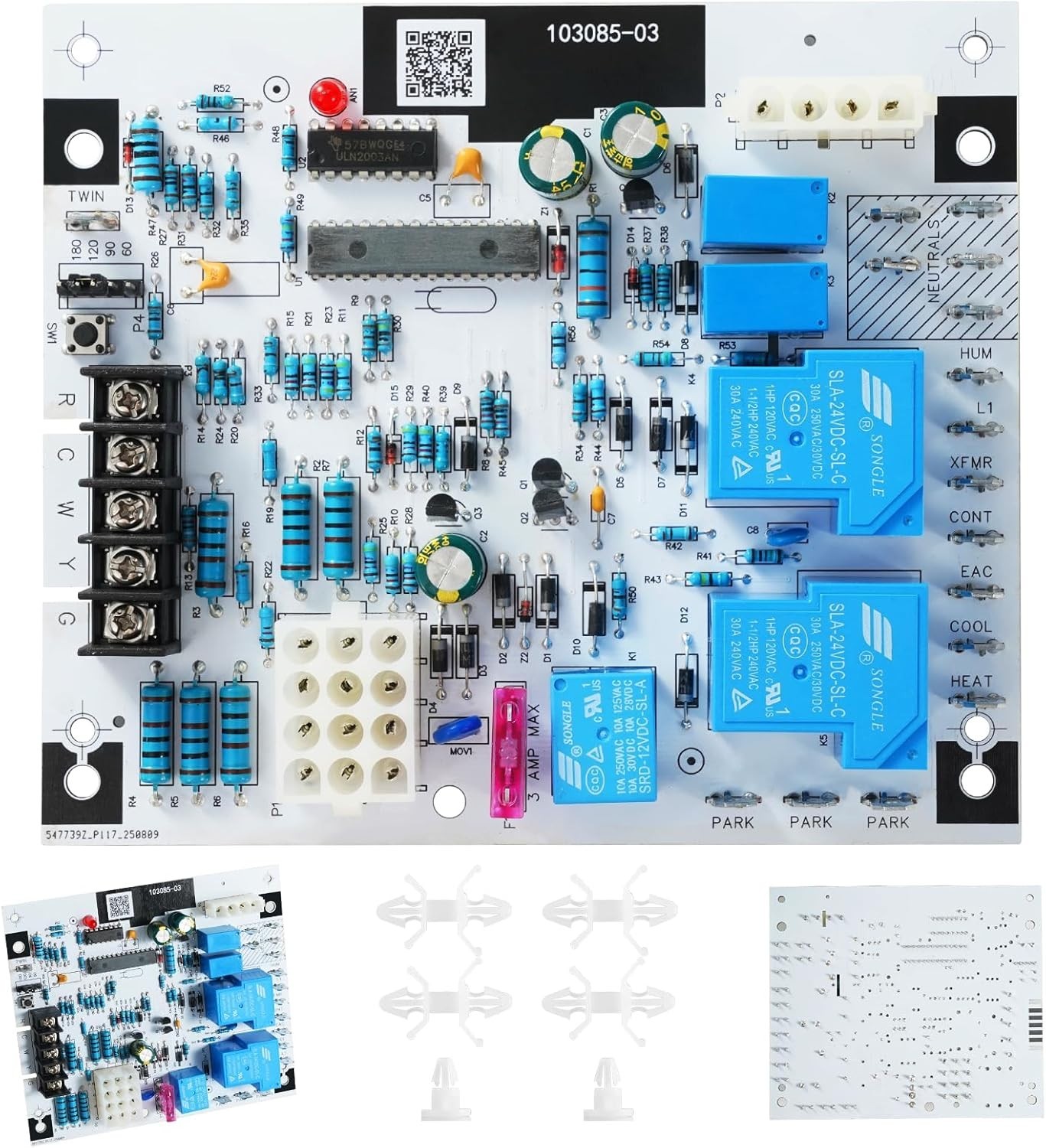 94W83 Furnace Control Board – Direct Replacement for Lennox 103085-02