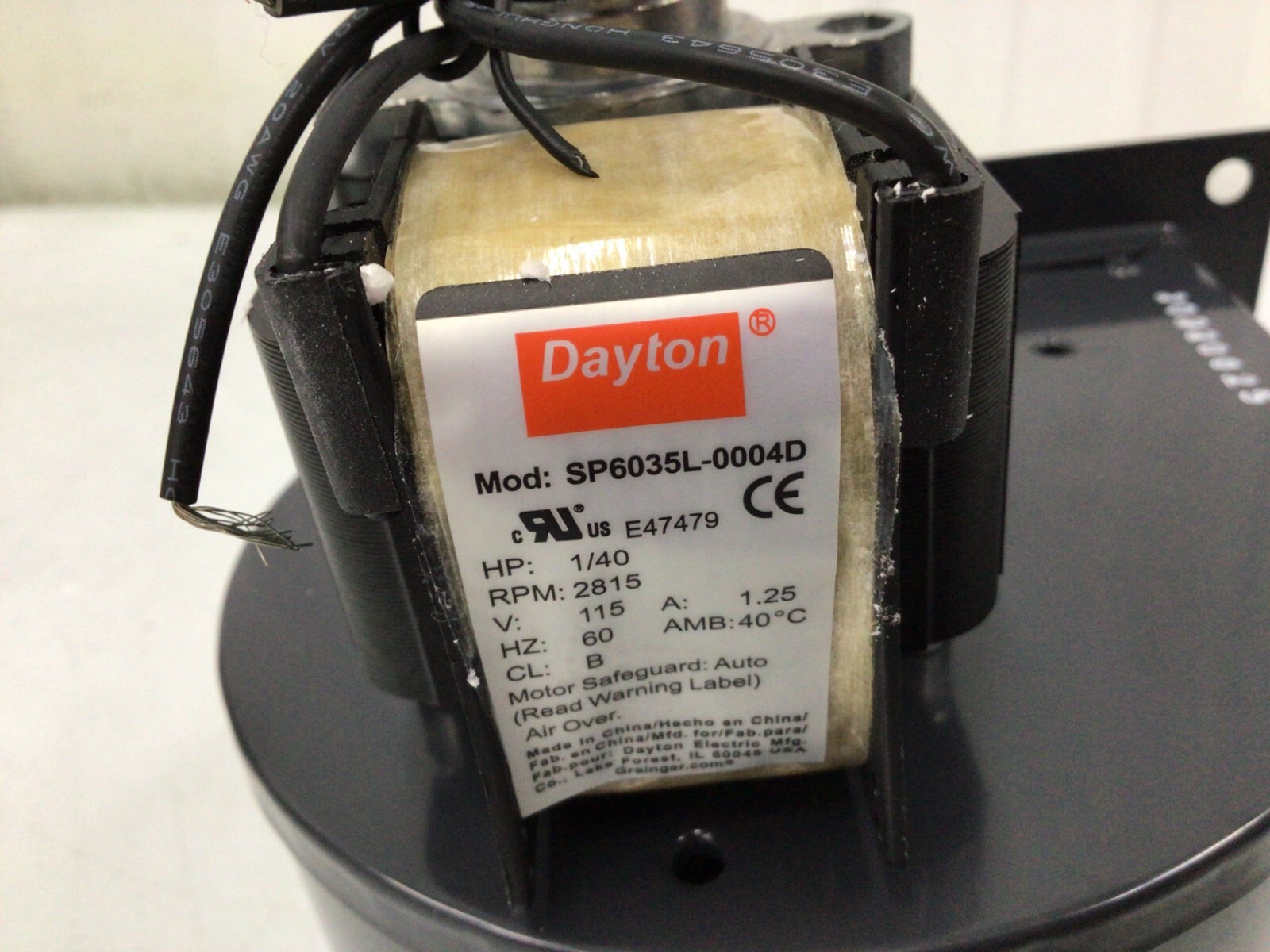 Dayton – 1Tdp2 Rectangular Oem Blower, 2836 Rpm, 1 Phase, Direct Drive, Steel 1