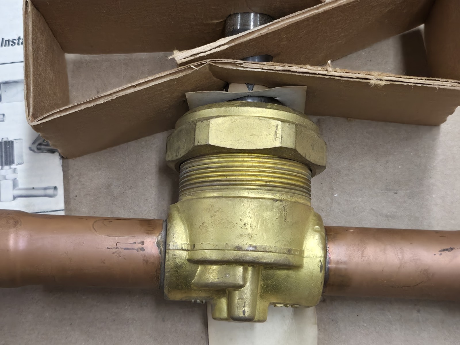 Sporlan E19S270 Solenoid Valve Less Coil 7/8″ ODF Solder