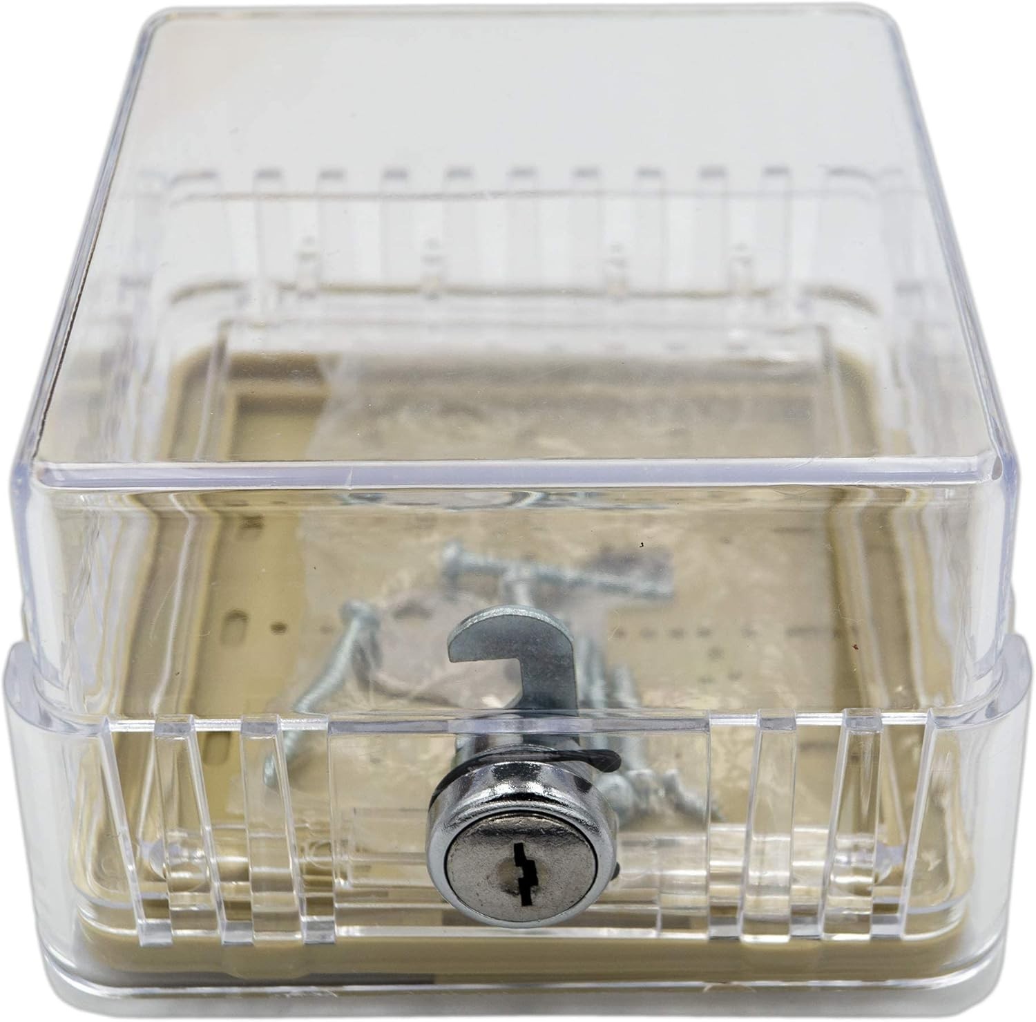 SUPCO BTG-EK LOCKING THERMOSTAT GUARD WITH KEY – 3-7/8″ x 3-1/2″ x 2-1/2″