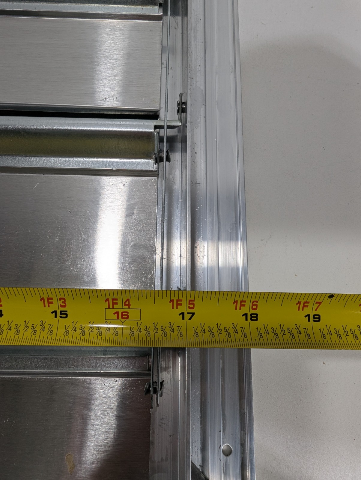 Dayton 5Nkn4 Damper, Backdraft, Wall Mount, 19-3/4 In Square NEW OPEN BOX