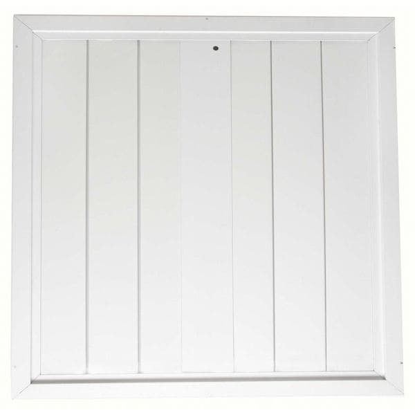 Dayton 4Ha12 36 In 36″H-W Aluminum Ceiling Truss Damper, 35-3/4 In X 34 In,