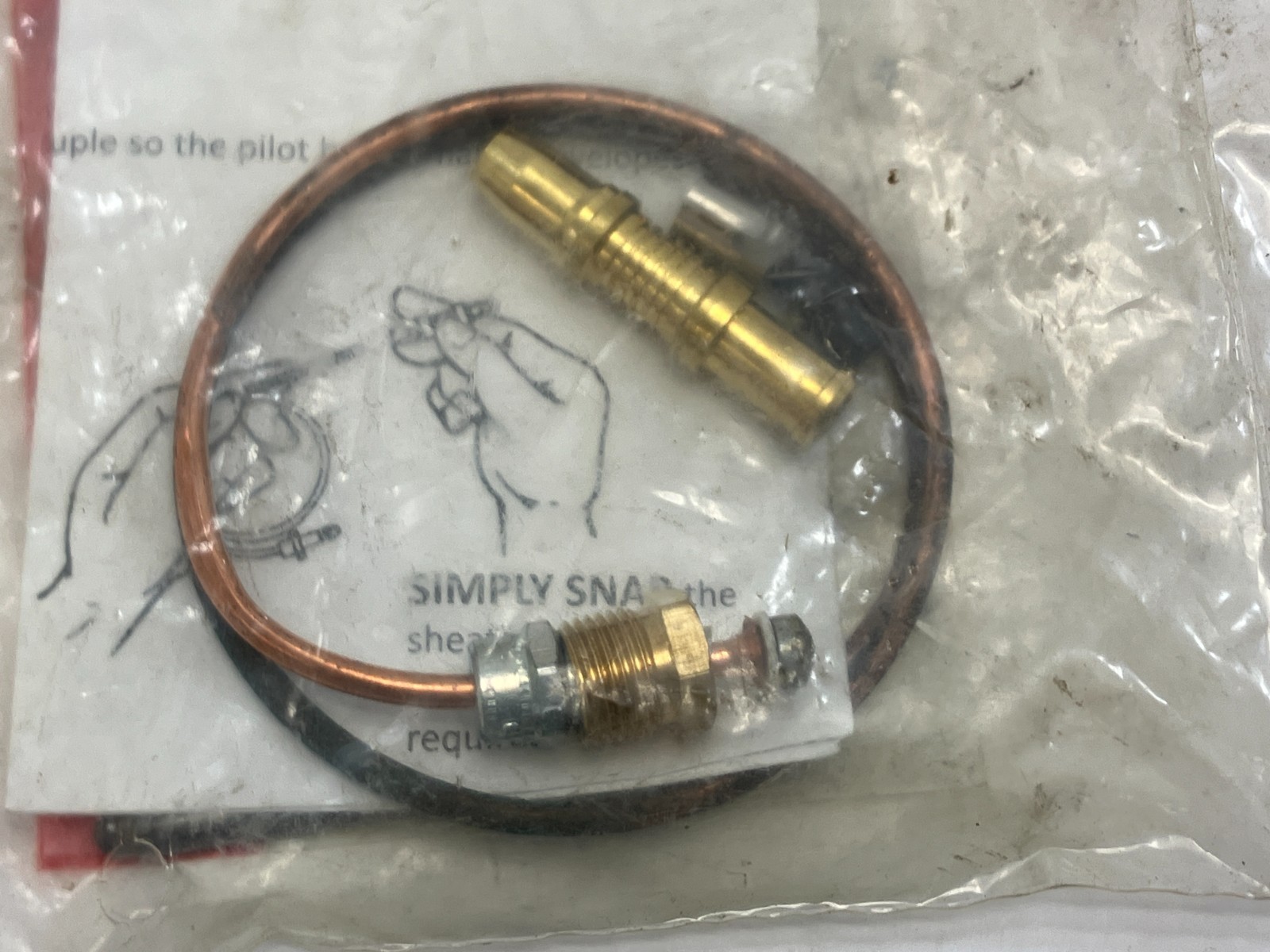 Robertshaw Thermocouple 18″ 1980-018 Snap Fit Universal ~ Shop Cleanout