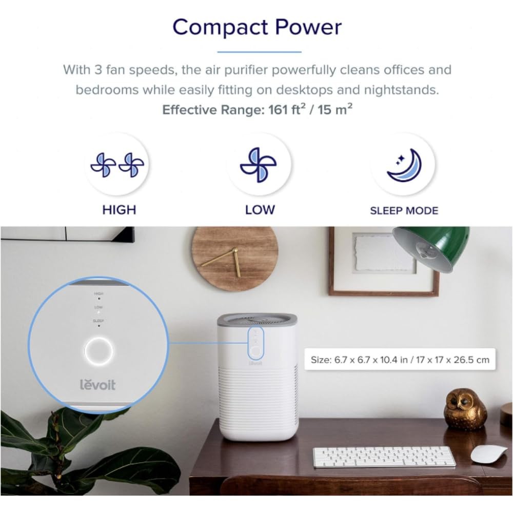 Levoit LV-H128 Air Purifier Genuine 1 Pack, Filter