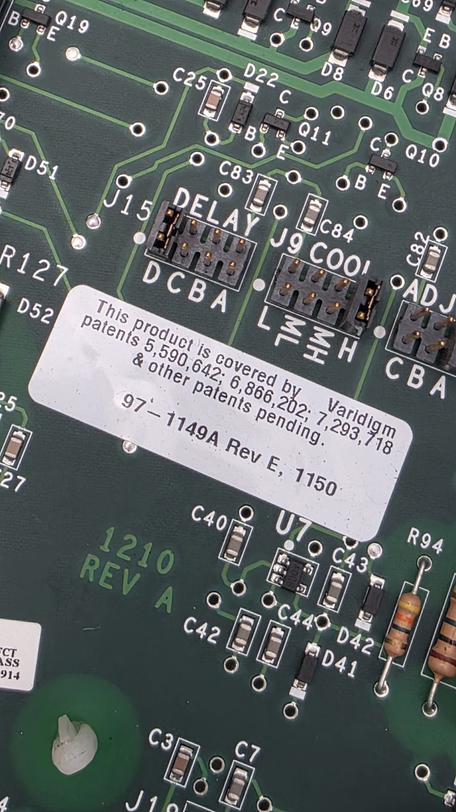 York Luxaire VARIDIGM 507820 Control Board VF4-1210 SCD-1102