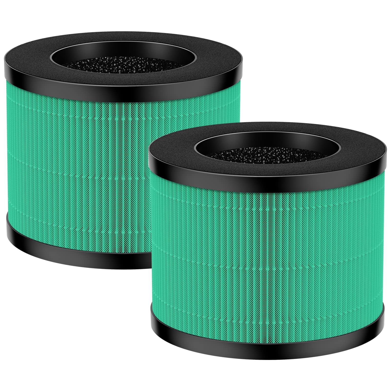MK01 HEPA Replacement Filter Compatible Pet Dander Version – 2 Pack Green
