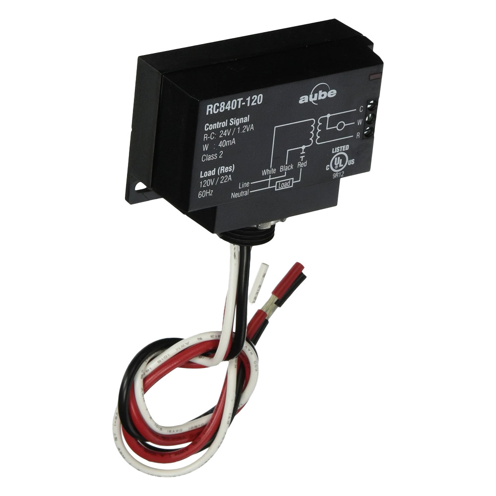 Resideo/Honeywell AUBE RC840T-120 Electromechanical Relay W/ 24V – 120V Transfor