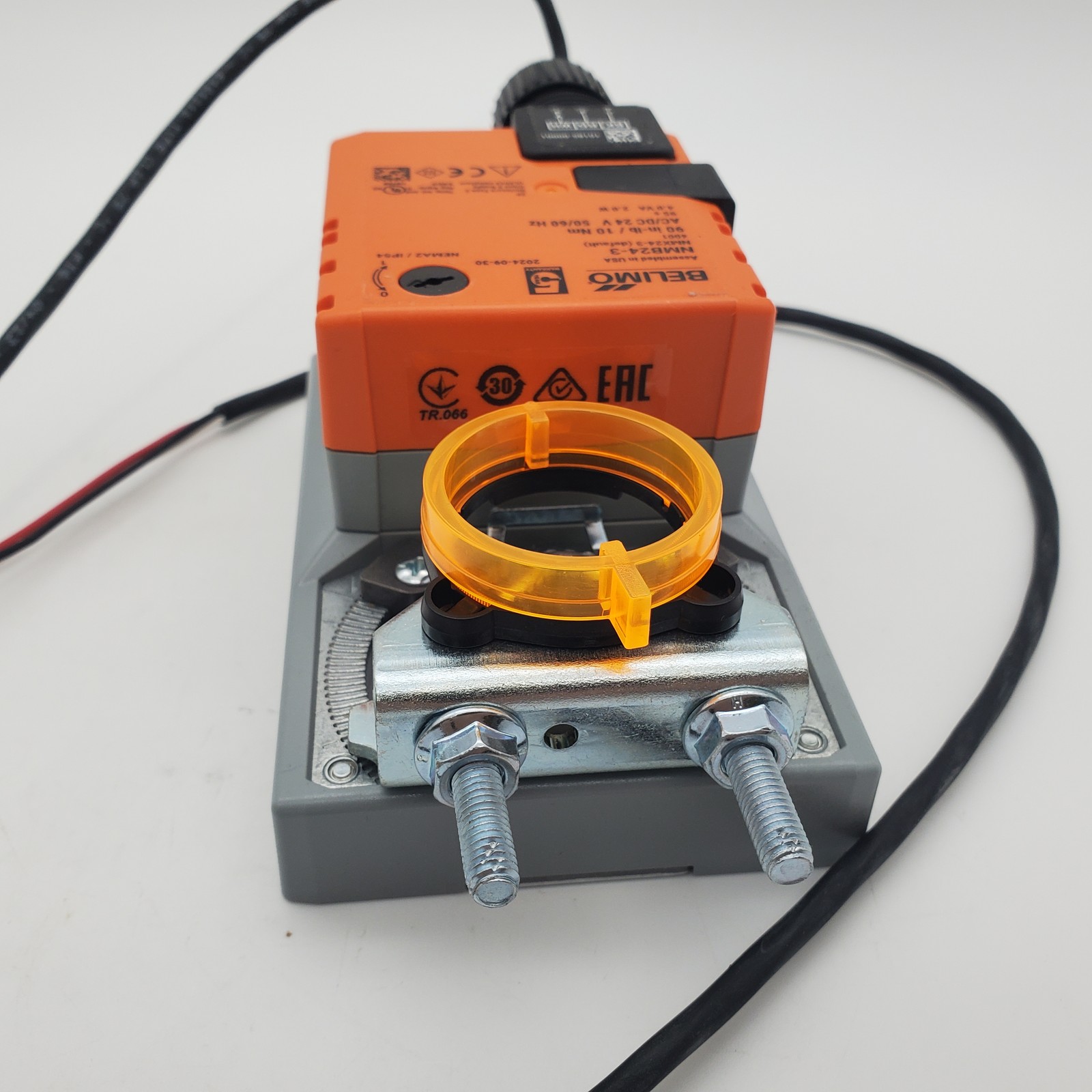 Belimo NMB24-3 Damper Actuator 90 in-lb AC/DC 24V – MISSING MOUNTING BRACKET