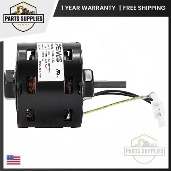 97008583 PEMS Motor 120V 1550RPM Single Shaft for Broan 360 360MG Exhaust System