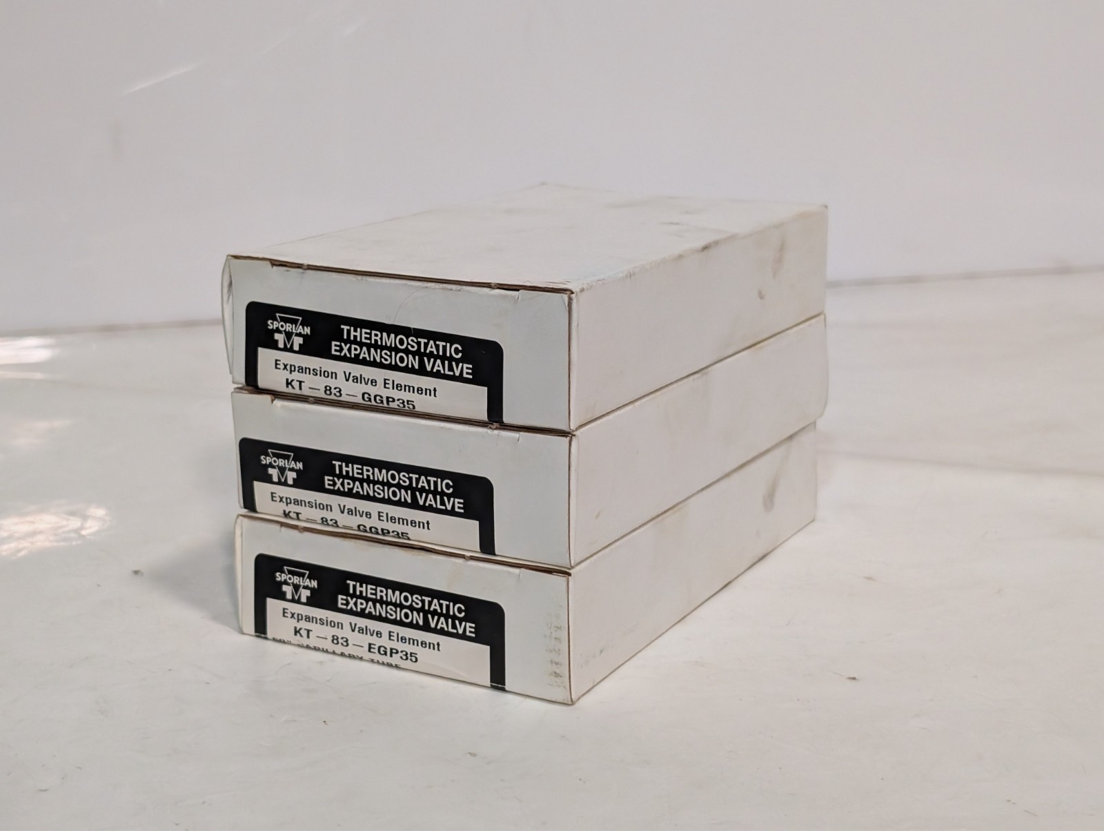 Parker Sporlan KT-83-GGP35 expansion valve elements, 60in capillary, in orig box