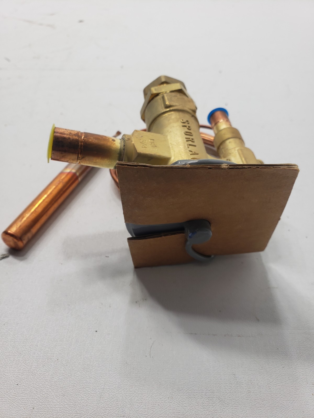 Sporlan Thermostatic Expansion Valve EGVE-3/4-C 3/8×1/2 ODF Solder 1/4 ODF EXT