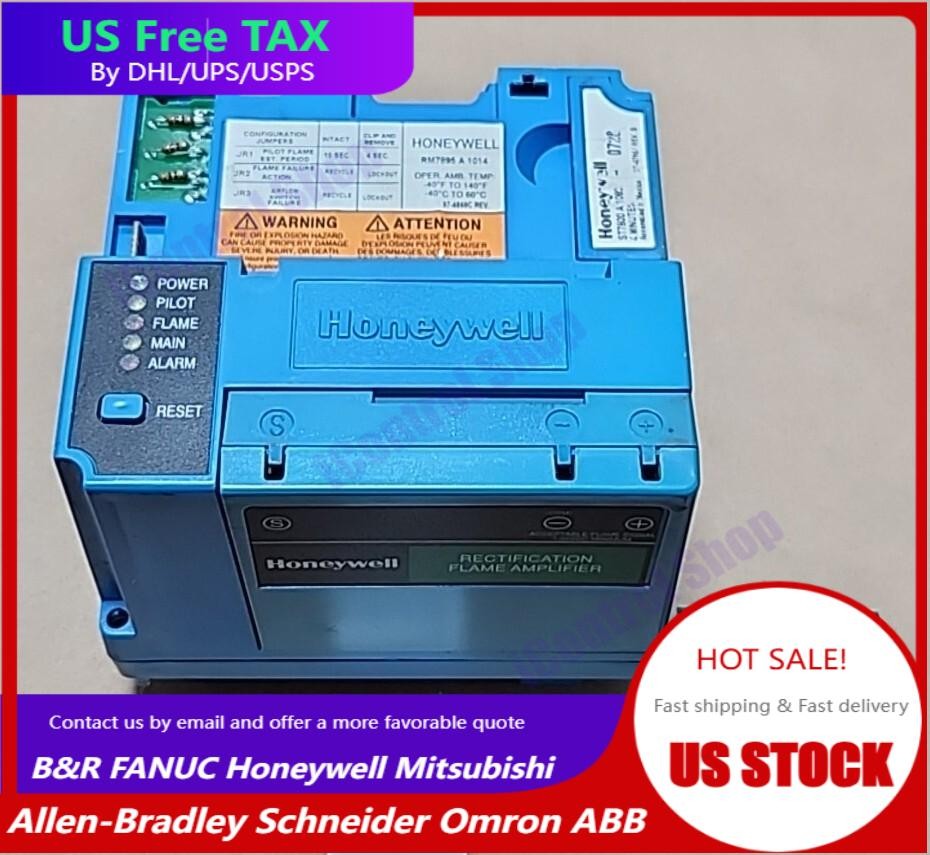*PARTS/REPAIR* Honeywell RM7895A1014 Burner Control Auto Program Control Rev D