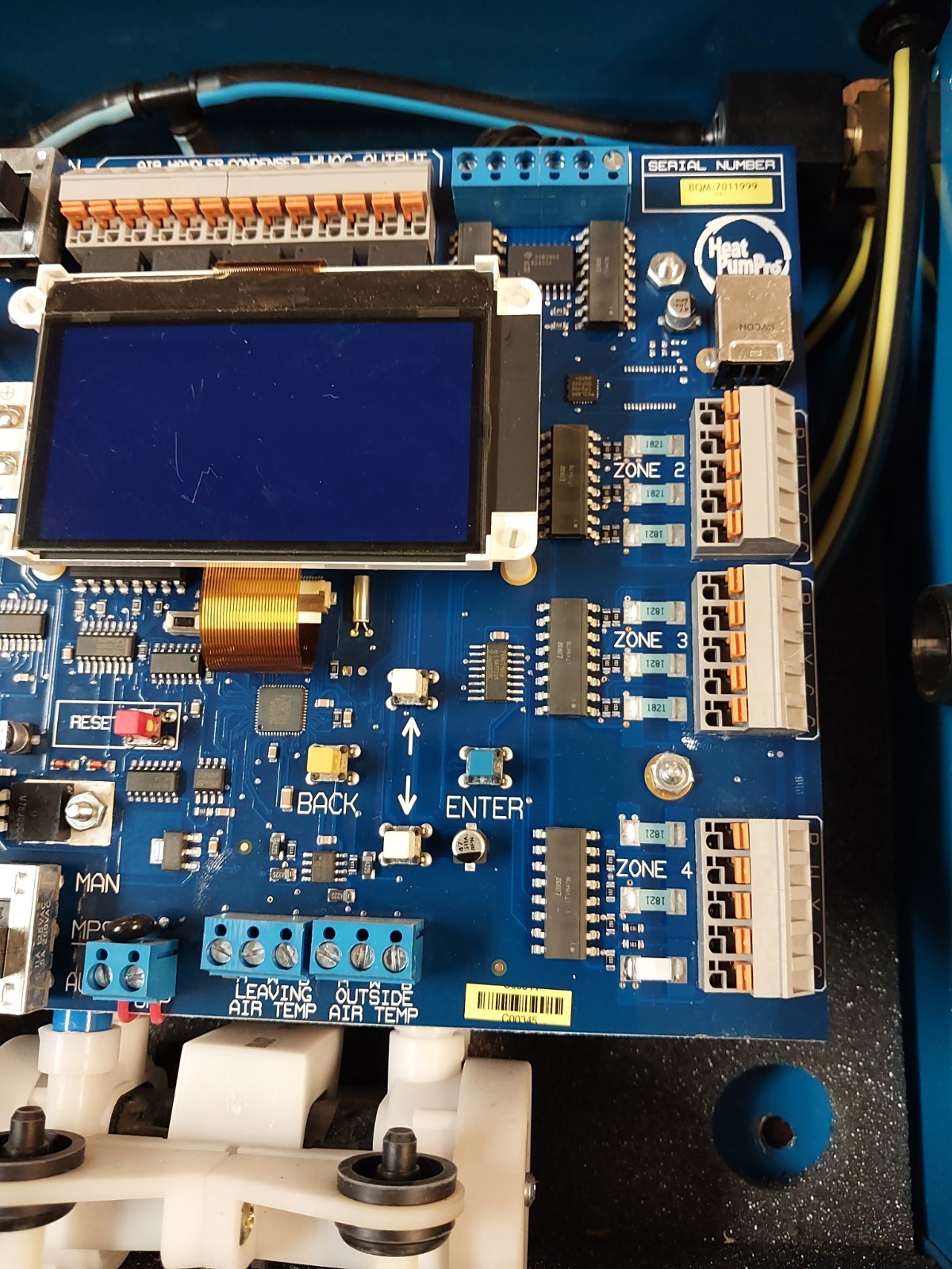 ARZEL PAN-HPP4 4 ZONE HEAT PUMPro CONTROL PANEL