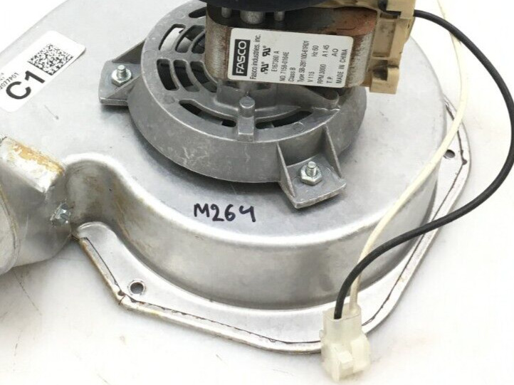 FASCO 70580259 Draft Inducer Blower Motor D342077P01 7158-0164E used #M264