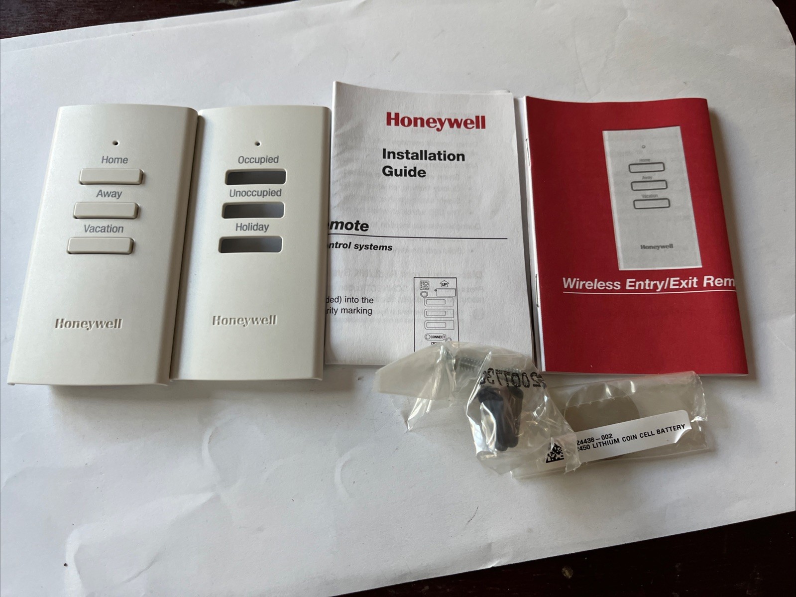 HONEYWELL REM1000R1003 WIRELESS ENTRY/EXIT REMOTE FOR HONEYWELL REDLINK ENABLED